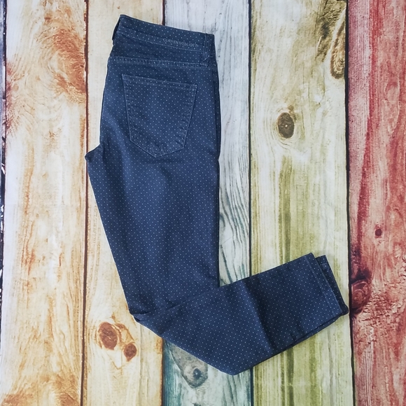 Current Elliott The Stiletto Jeans Mini Dot Print - Picture 8 of 9